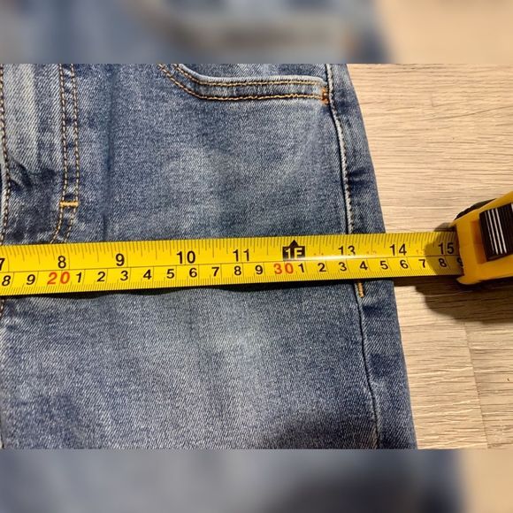 Topshop Jaime High Rise Blue Jeans - Picture 11 of 12